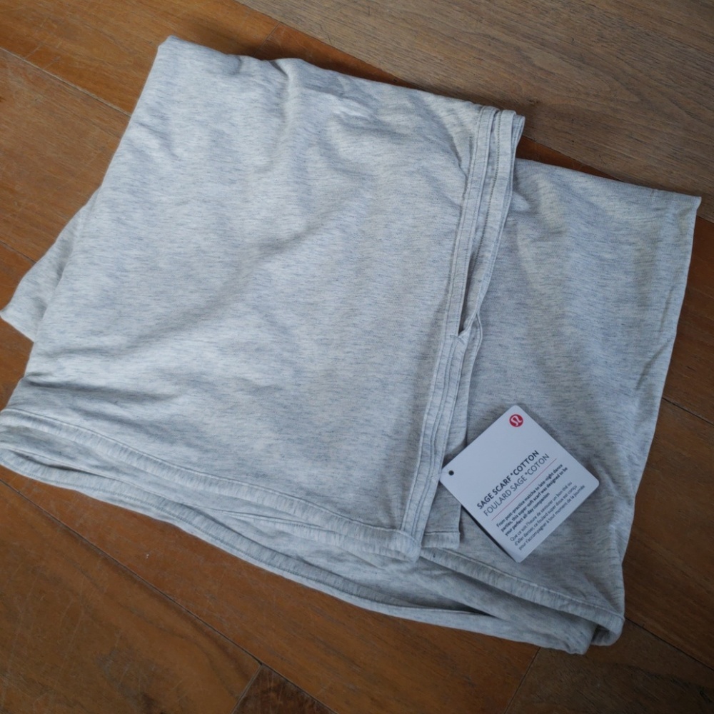 sage scarf cotton